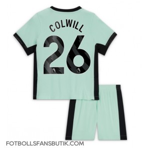 Chelsea Levi Colwill #26 Replika Tredje Tröja Barn 2023-24 Kortärmad (+ Korta byxor)